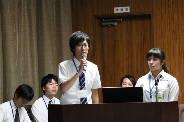 学生AA（左：佐久間達也さん、右：三浦茉樹さん）の活動報告の画像