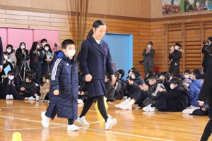 6年生を送る集会