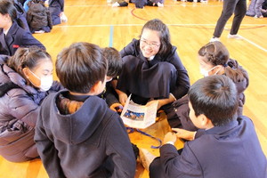 6年生を送る集会