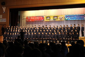 6年生を送る集会