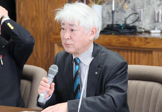 阿部理事による開催趣旨説明の画像