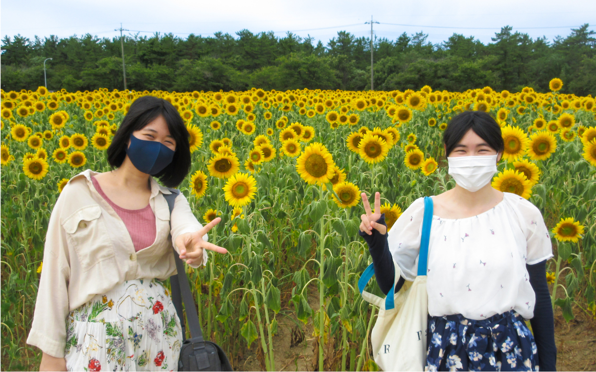 浅野さんと研究室同期の玉井さん