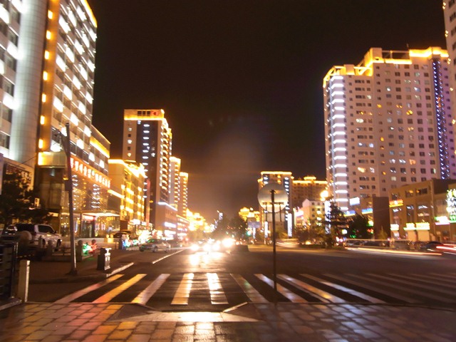 延吉市夜景の画像
