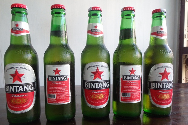 インドネシア国産ビンタンビールの画像