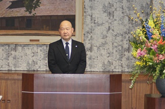 安田副学長あいさつの画像