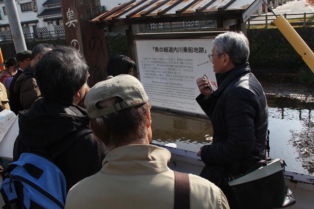 内川乗船の地を訪問の画像