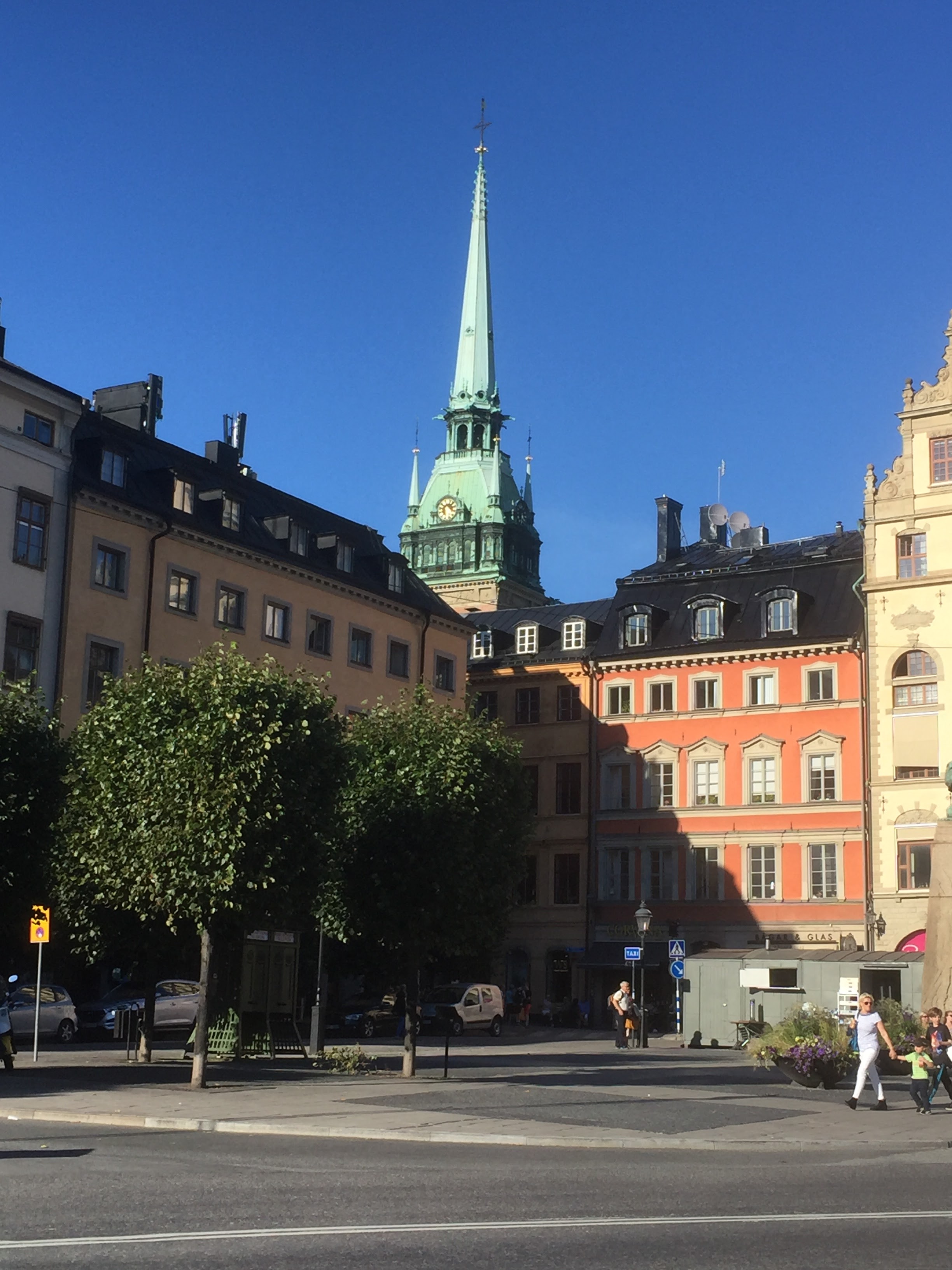 スウェーデンの旧市街の画像