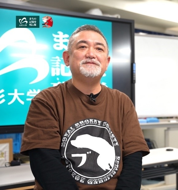名誉顧問に就任する後藤ひろひと氏の画像