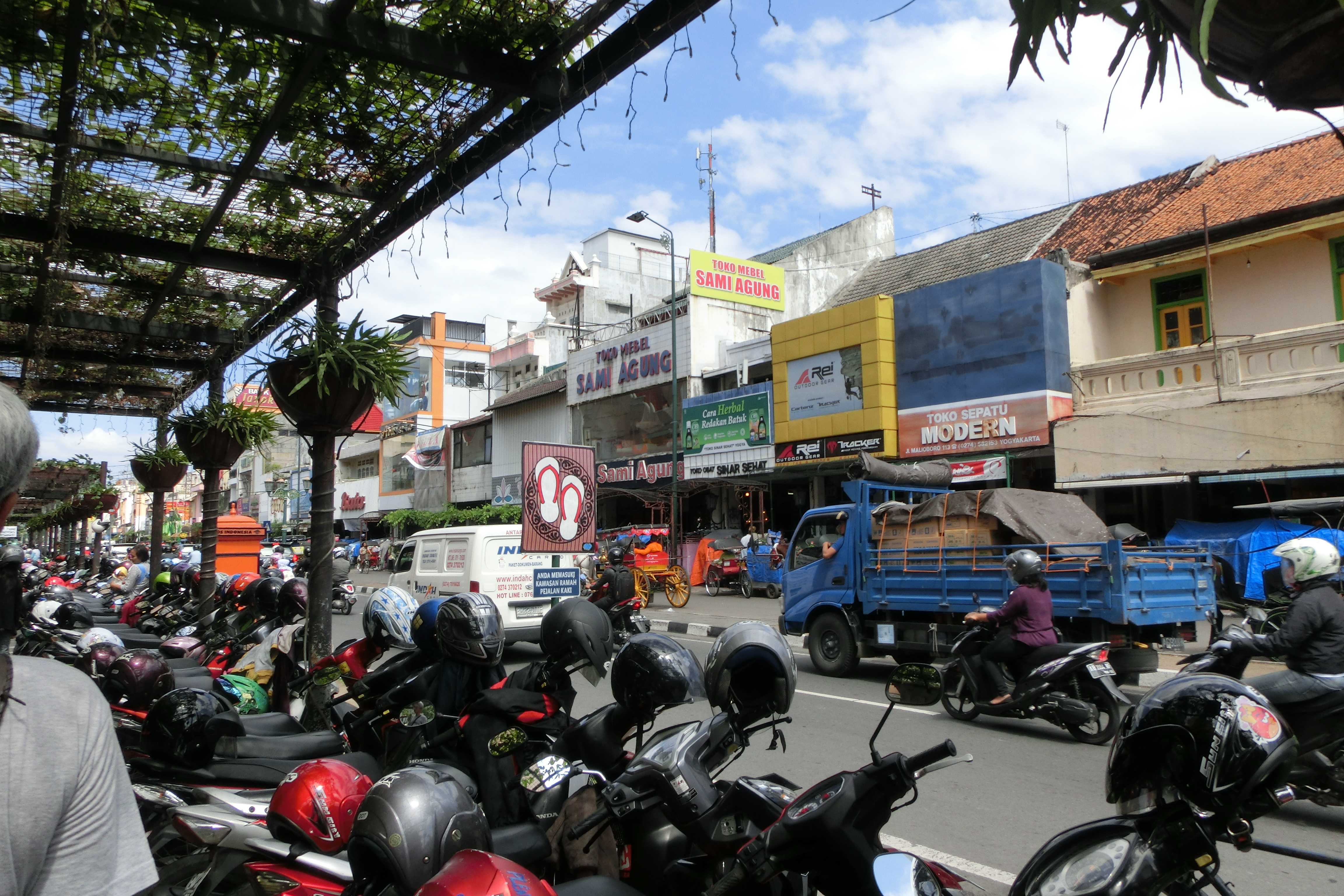 ジョグジャカルタ市内の画像