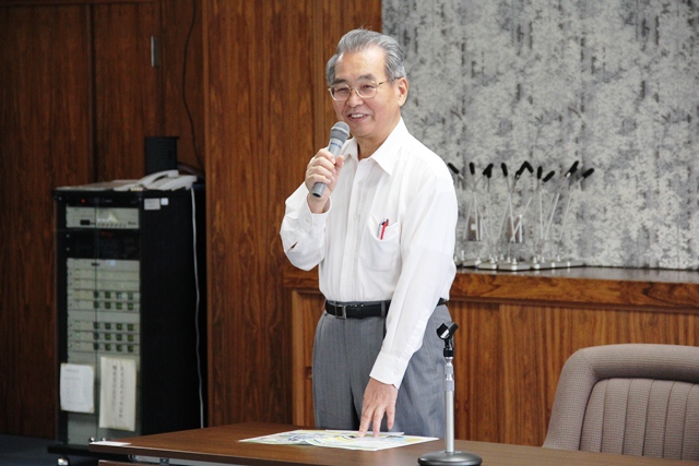 小山学長のあいさつの画像