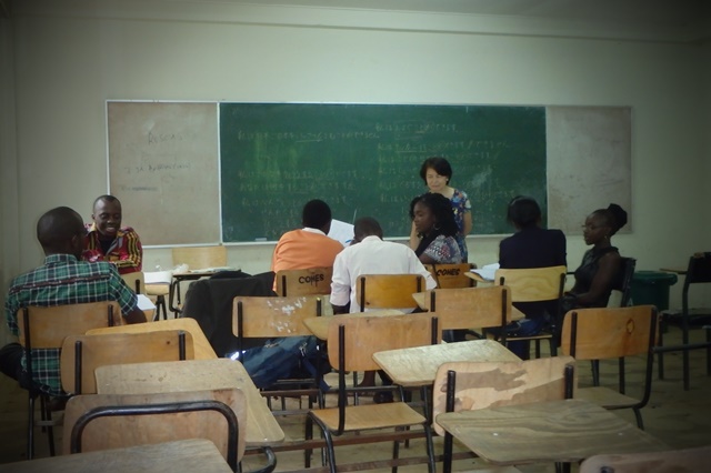 日本語の上級クラス。の画像