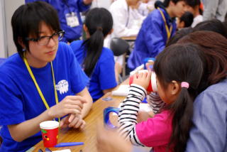 偏光板万華鏡(SCITA学生スタッフ)の画像