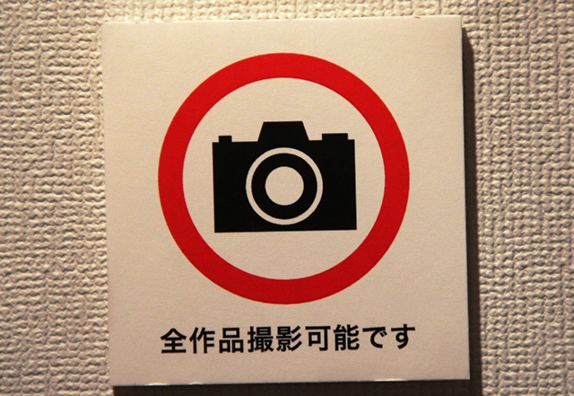全作品撮影可能ですの画像