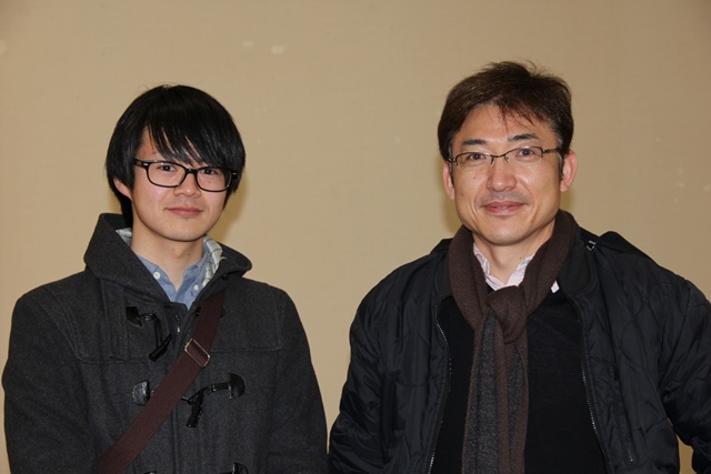 齋藤学准教授（右）と渋谷亮太さんの画像