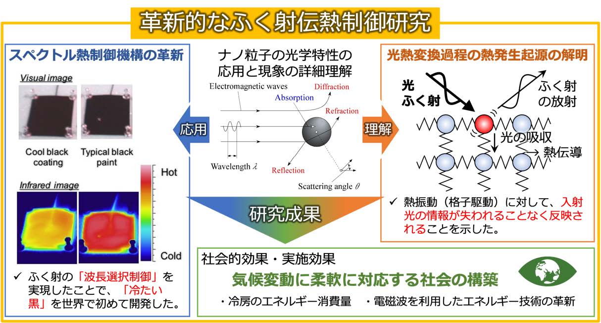 図2　江目准教授の主要な研究成果及びそれらの関連の概念図の画像