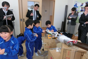 1年1組生活科「ビー玉の大ぼうけん」