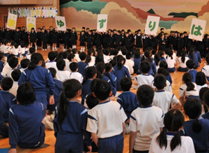 学年の木の発表
