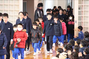 6年生を送る集会