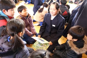 6年生を送る集会