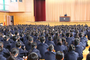 後期始業式