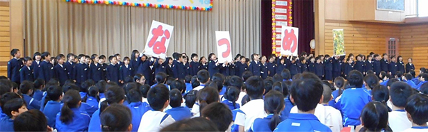 1年生「学年の木の発表」