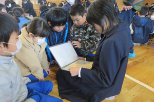 6年生を送る集会
