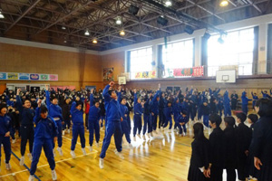 6年生を送る集会