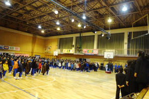 6年生を送る集会