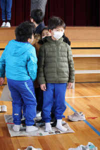 6年生を送る集会
