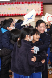6年生を送る集会