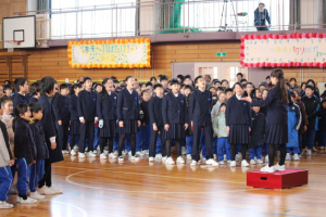 6年生を送る集会