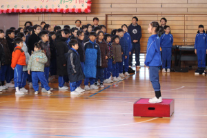 6年生を送る集会