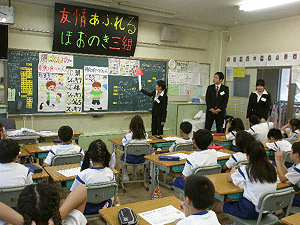 栄養教諭実習写真