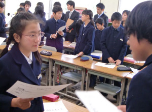 第6学年外国語活動「伝えてみよう 自分のことを 〜私の一日〜」