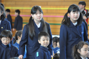1年生を迎える会写真