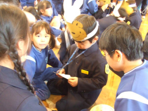 1年生を迎える会写真