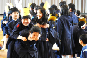 1年生を迎える会写真