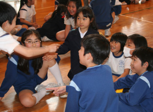 1年生を迎える会写真