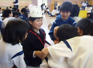 1年生を迎える会写真