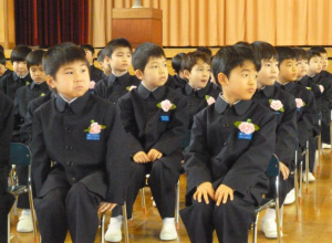 入学式写真