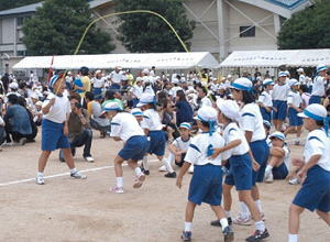 みのり班種目「長なわとび」